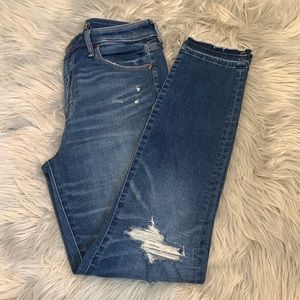 Abercrombie & Fitch High Rise Skinny Jeans